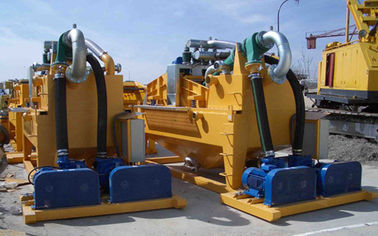 Vibration Motor Power 1.1*2 Mud Separator Large Capacity 100-500m3/H For Drilling