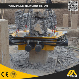 Hydraulic Concrete Square Pile Breaker For Excavator Crushing Foundation Piles