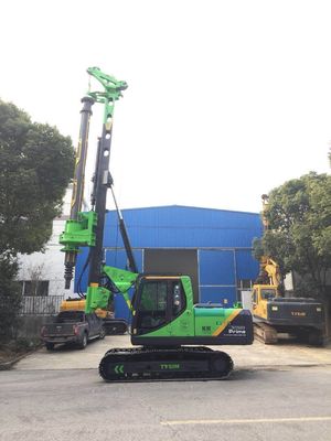 Small Overall Transportation Hydraulic 1200 mm Piling Rig Machine auger drill Max. torque 60 kN.m rest assured