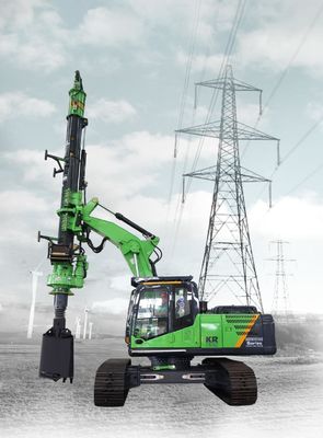 KR50D 30 rpm Hydraulic Small Rotary Piling Machine  20 m Max. drilling diameter 1200 mm