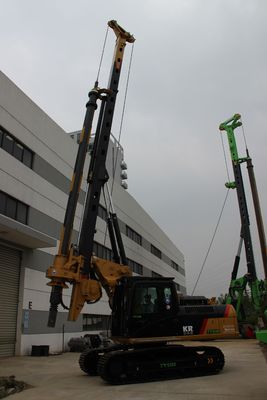 Max Drilling Depth 32m Hydraulic Piling Rig 30rpm.