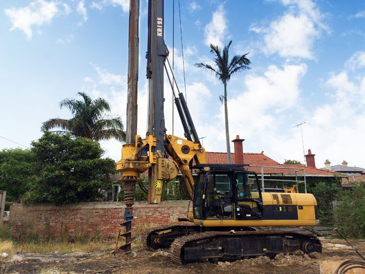 Diameter 1300mm Depth 43m Hydraulic Piling Machine