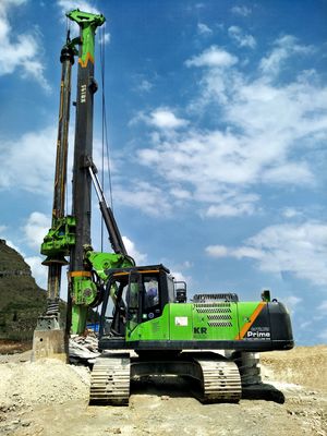 KR 125ES Hydraulic Rotary Drilling Rig Machine Foundation Pile With Cummins Engine