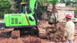 KR40A High Security Green Hydraulic Piling Rig 12m Depth And 1200mm Diameter