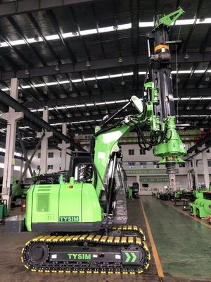 XR220D Rotary Piling Rig with 194kW Engine Power 2.5 Km/h Travel Speed and 18,000 Kg Weight for Heavy-Duty Drilling