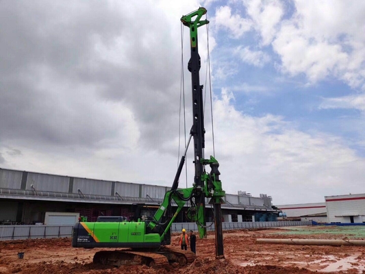 90kN Hydraulic Piling Rig Machine 28m Drilling Depth 75m/Min