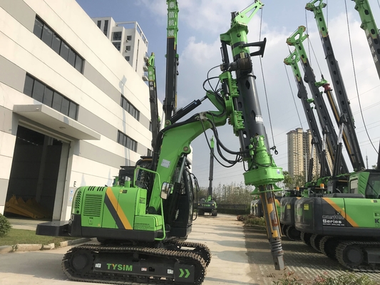 Diameter 450mm Tysim Piling Equipment 40rpm With 900mm Cylinder Trip