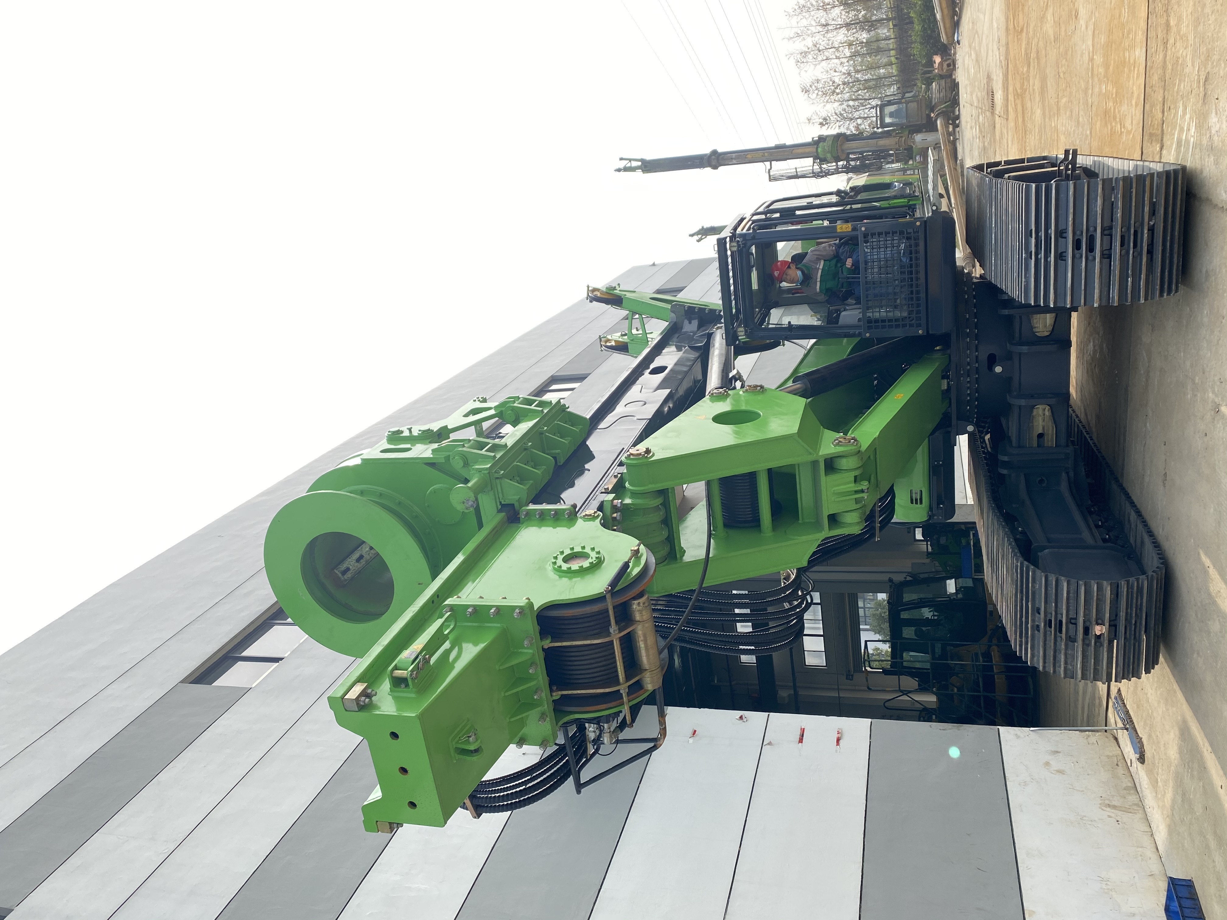 320KN Drilling Piling Rig Machine KR300C Diesel Engine Equipment Stroke ...