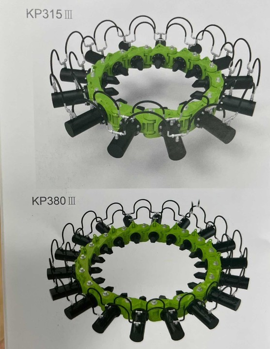 Adjustable Operation Hydraulic Pile Breaker Chain Fully Drive Low Noise ...