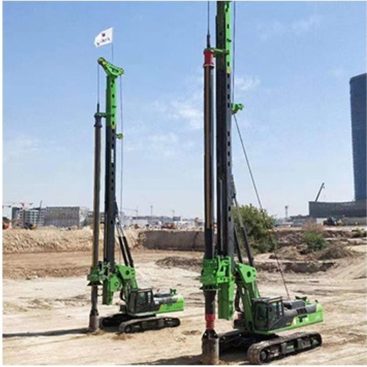 Rotary Concrete Drilling Pile Rig Tysim Portable Hydraulic Line Boring ...