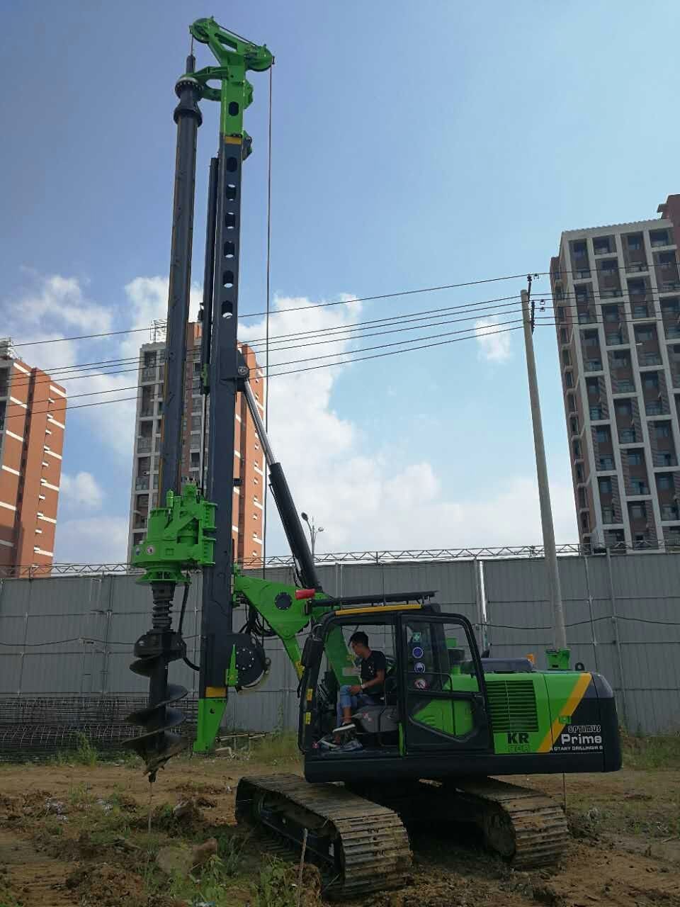 Hydraulic Piling Rig Machine Max Drilling Diameter 1000mm KR80A Max ...