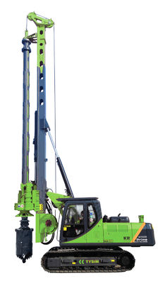 Electric Rotary Piling Rig with 90 kN.m Torque 45 m Depth Zero Emission for Urban Foundation Construction