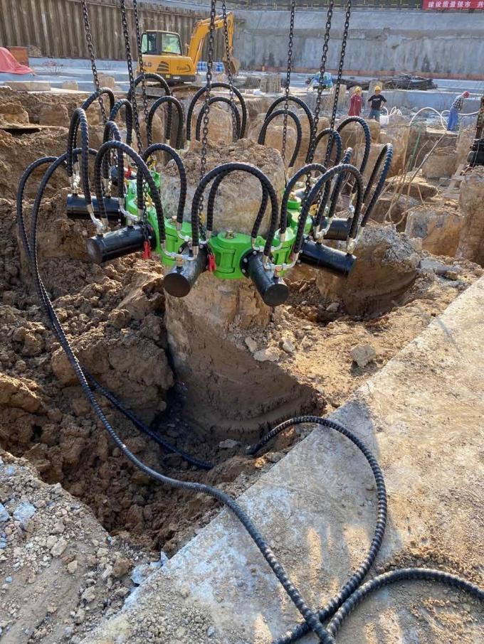 Hydraulic Round Pile Breaker Machine Concrete Pile Cutting